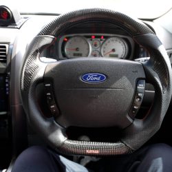 Custom Carbon Fibre Racing Steering Wheel for BA BF SX SY SY2 Falcon Territory Ford Xr6 Xr8
